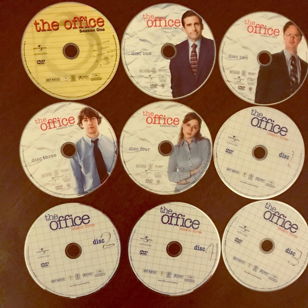 The Office seasons 1-3 on DVD